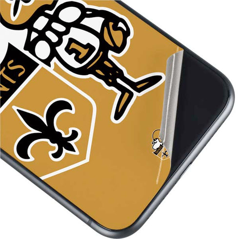 NFL New Orleans Saints Retro Logo iPhone 11 Skin